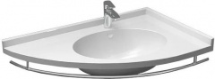 Раковина Dolomite Ибис 90 R (c полотенцедержателем)
