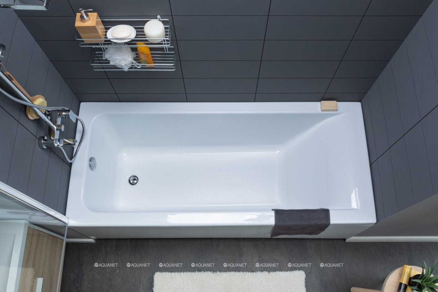 Акриловая ванна Aquanet Bright 175x70 (с каркасом)