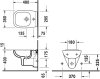 Биде подвесное Duravit D-Code 22371500002