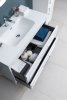 Тумба с раковиной Aquanet Бостон new 80 (Flash) цв.белый сатин